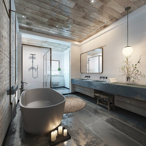 Bathroom A010Modern style
