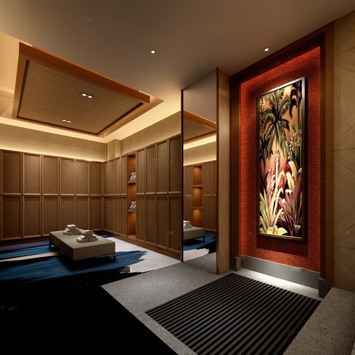 Spa room F001SoutheastAsian style