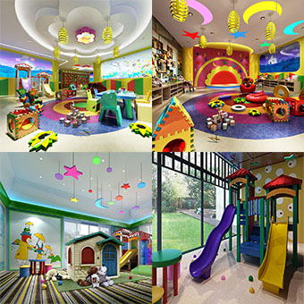 Sell Kindergarten  Childroom set 3dbrute