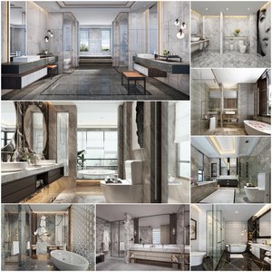 Sell bathroom 3dmodel 2019