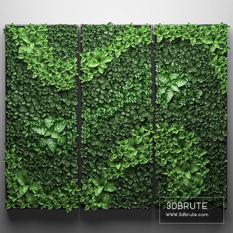 Vertical garden - Download -3d Model -3dbrute on 3D Garden
 id=88710