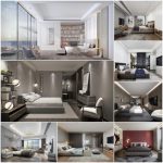 Sell Bedroom modern style 138 2019 3dmodel