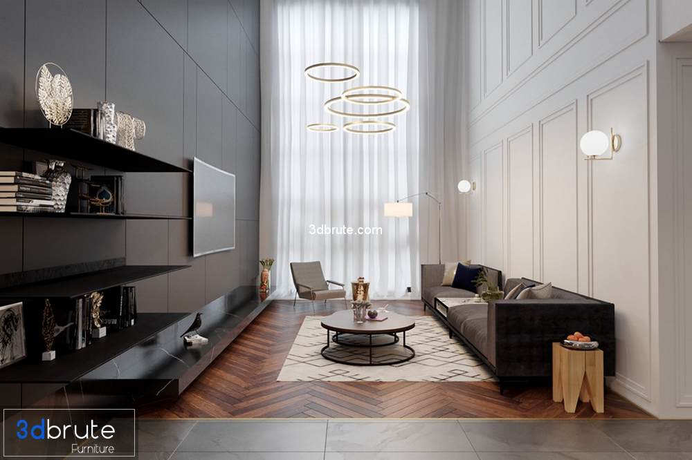Apartment Interior Livingroom VIP corona