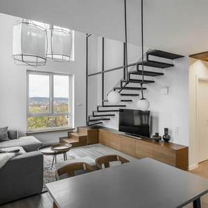 Vilnius – 85m2 Scandinavian-style loft interior