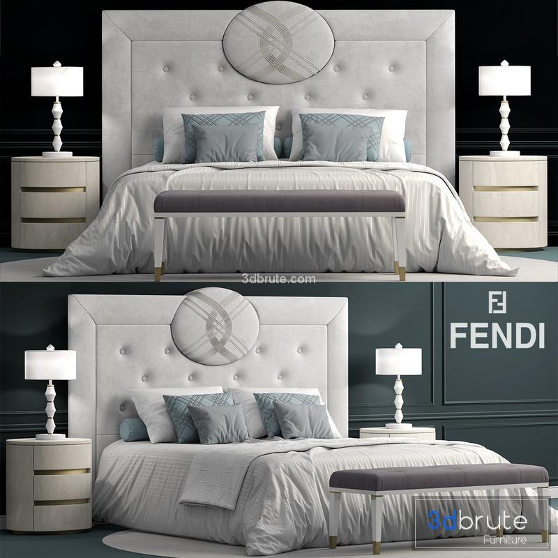fendi bed set