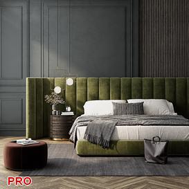 Modern bed 3dsmax 1