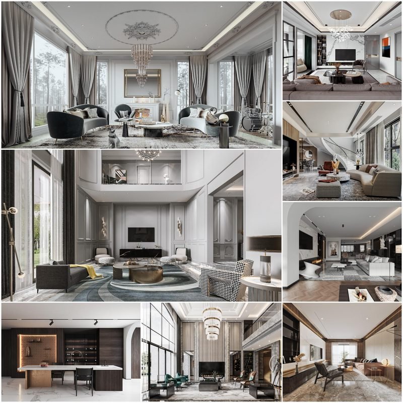 Living room vol2 2020 3d model