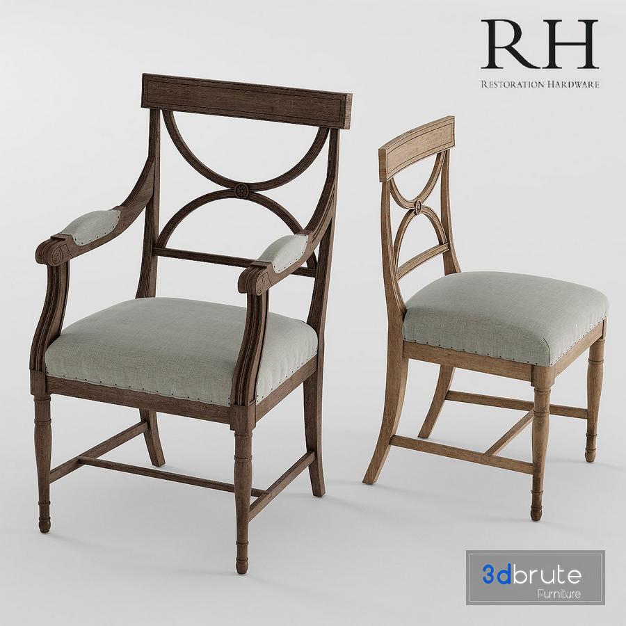 GUSTAVIAN X-BACK CHAIR