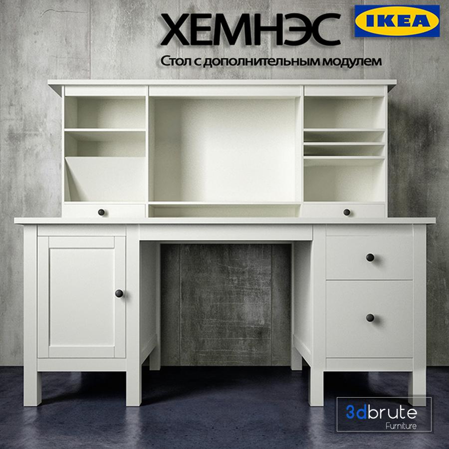 Ikea Hemnes Table 3d Model Buy Download 3dbrute