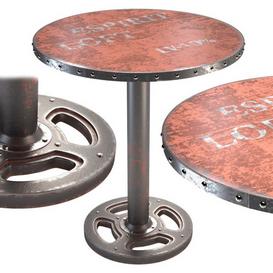 MOES HOME WHEEL DINING TABLE