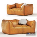MARIO BELLINI Leather Sofa