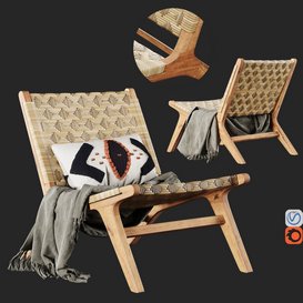 Havana Wicker Garden Armchair No5 Vray