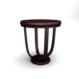 Mathieu Side Table brown