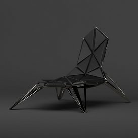 Ruby Chair Futuristic