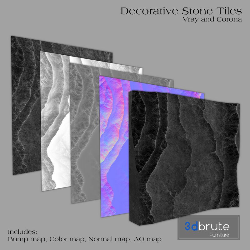 Decorative Stone Tiles -Part B Z52