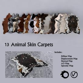 13 Animal Skin Carpets -Part B Z13