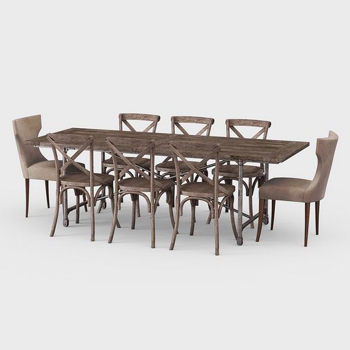 Traditional dining Set Z108