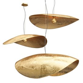 Gervasoni Brass Pendant - 3 shapes