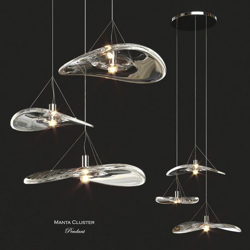 Terzani Manta Cluster Pendant Light