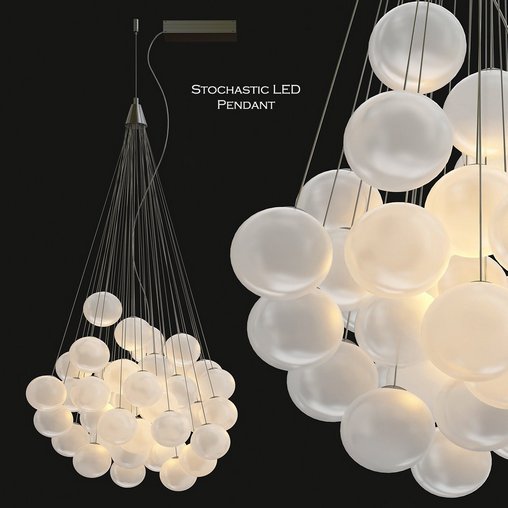 Stochastic LED Pendant Light by Luceplan