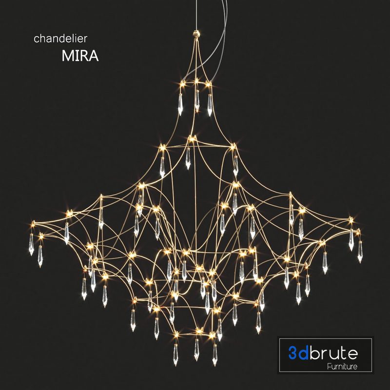 Quasar Mira Chandelier