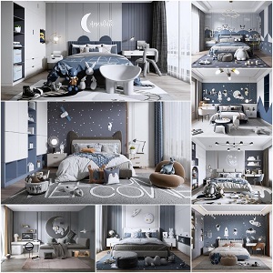 Bedroom vol5 2021 3d model