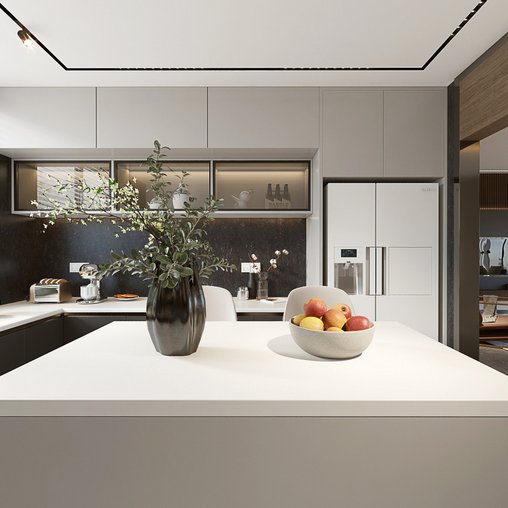 Kitchen Vray 5 3d model Download  Free 3dbrute