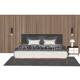 Bed Sketchup7