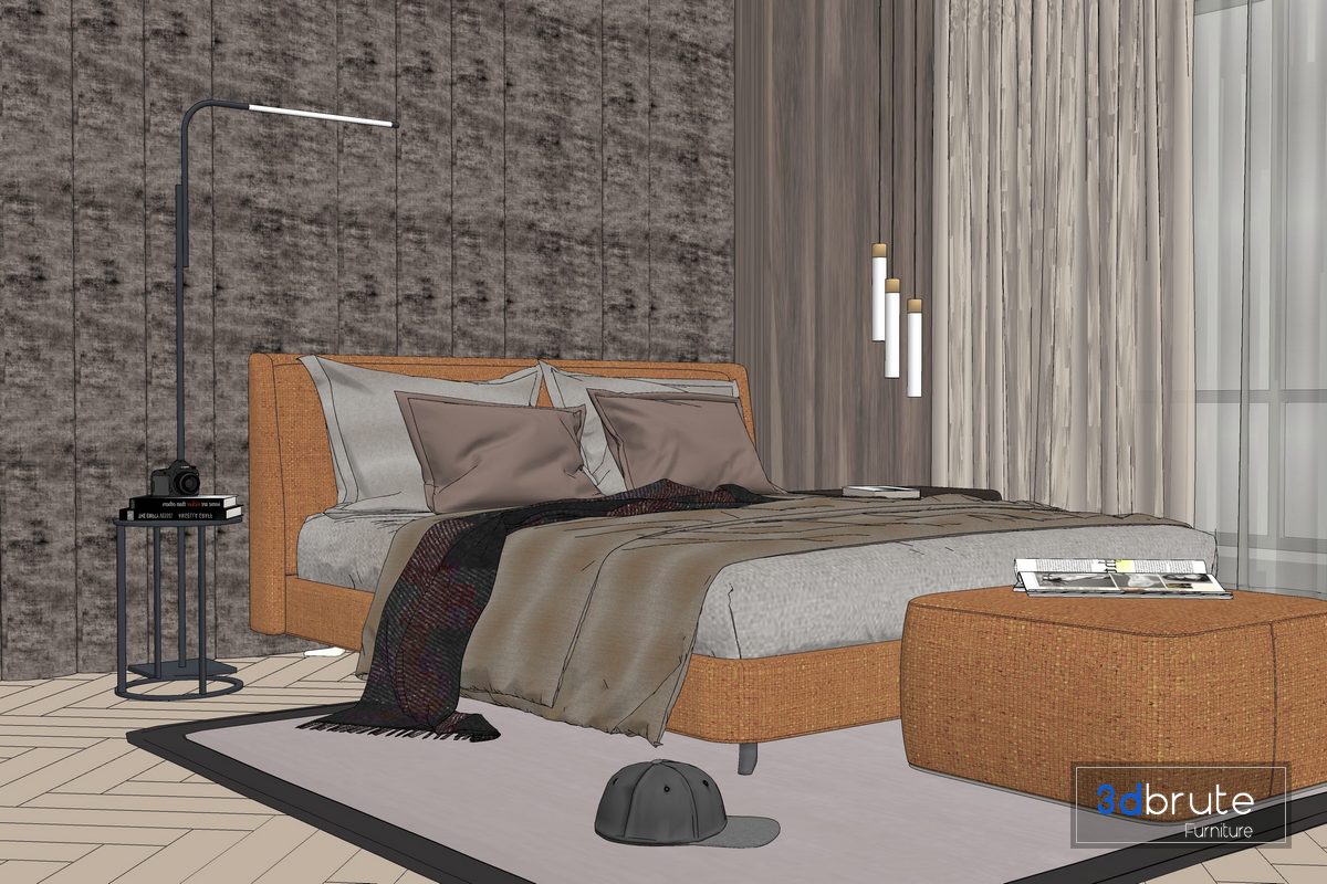 Bed Sketchup37