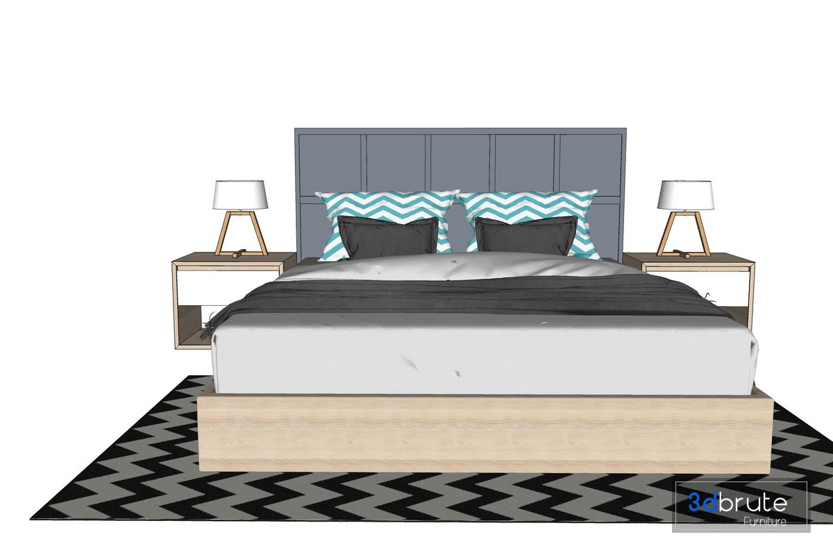 Bed Sketchup49