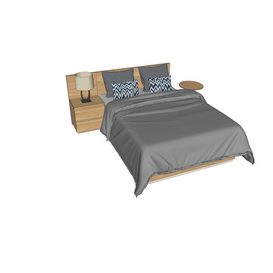 Bed Sketchup 3d model Sketchup Download  Free 3dbrute