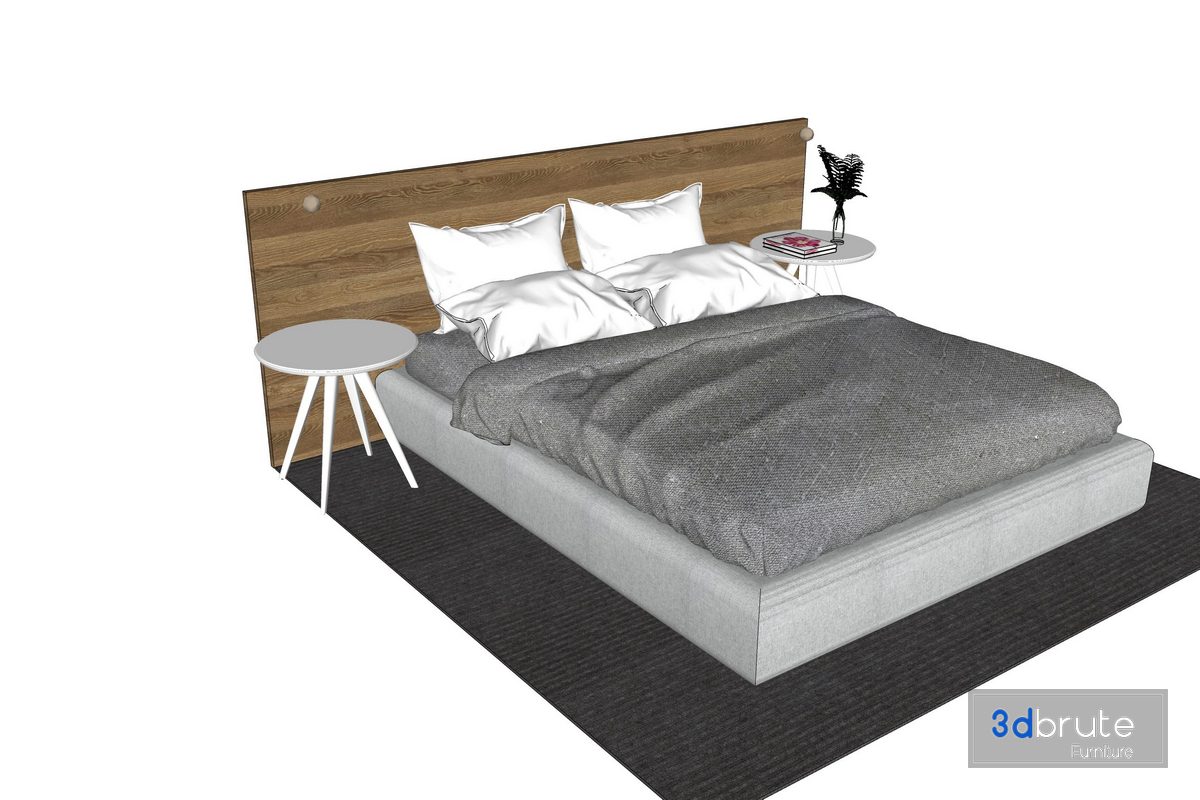 Bed Sketchup60