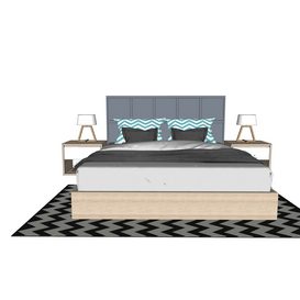 Bed Sketchup74