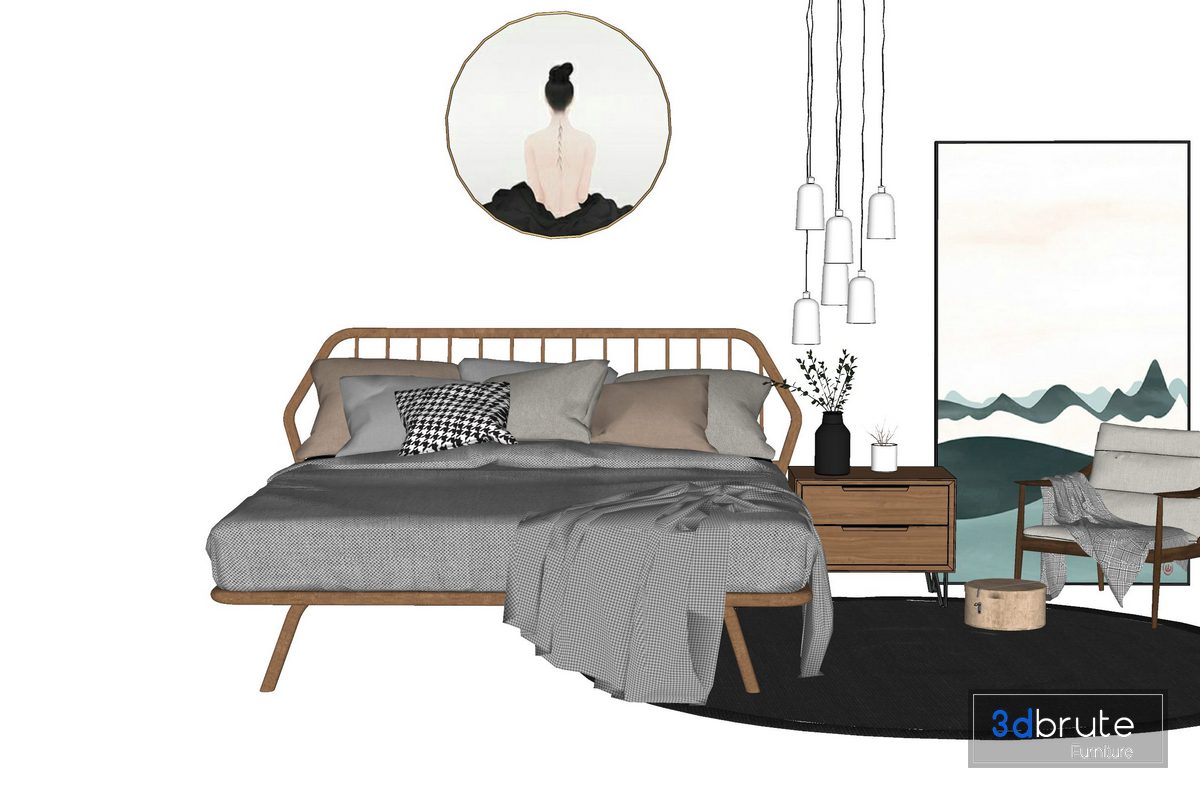 Bed Sketchup99