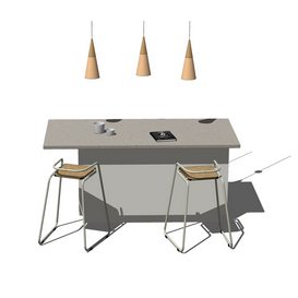 Dining set Sketchup 3