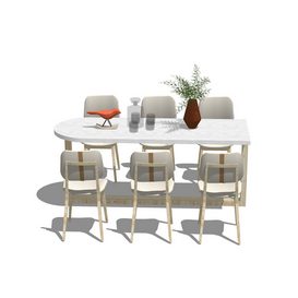 Dining set Sketchup 7