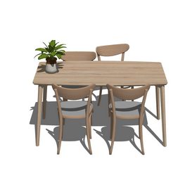 Dining set Sketchup 10