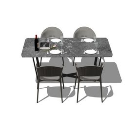 Dining set Sketchup 23