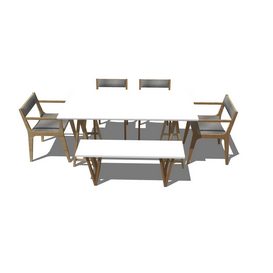 Dining set Sketchup 27