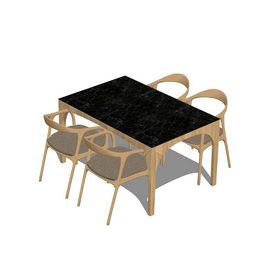 Dining set Sketchup 34