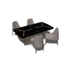 Dining set Sketchup 44