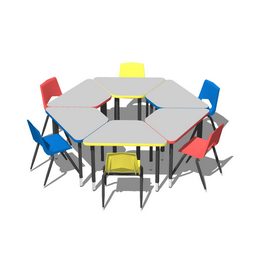 Dining set Sketchup 50