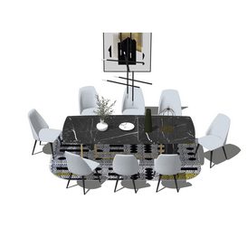 Dining set Sketchup 82