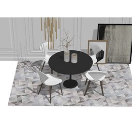 Dining set Sketchup 108