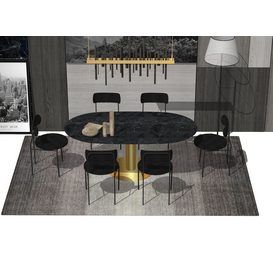 Dining set Sketchup 109