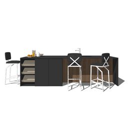 Dining set Sketchup 153