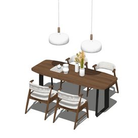 Dining set Sketchup 157