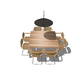 Dining set Sketchup 174