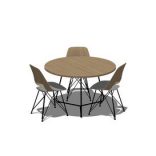 Dining set Sketchup 3d model Sketchup Download Free 3dbrute