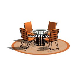 Dining set Sketchup 182